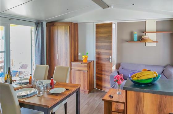 Mobil Home TRIO PLUS 6 pers. 3 chambres - Camping Loire et Châteaux - Châteaux de la Loire