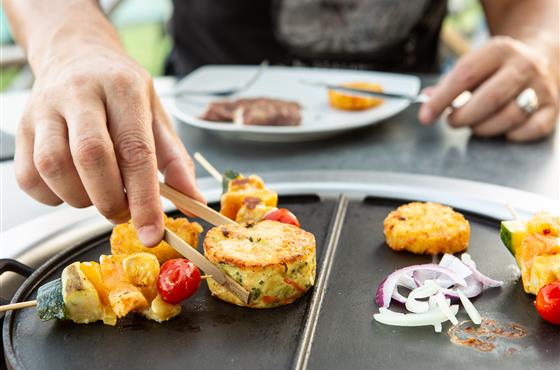 Restaurant Plancha snack au camping Loire et Châteaux entre Tours et Saumur près de la Loire